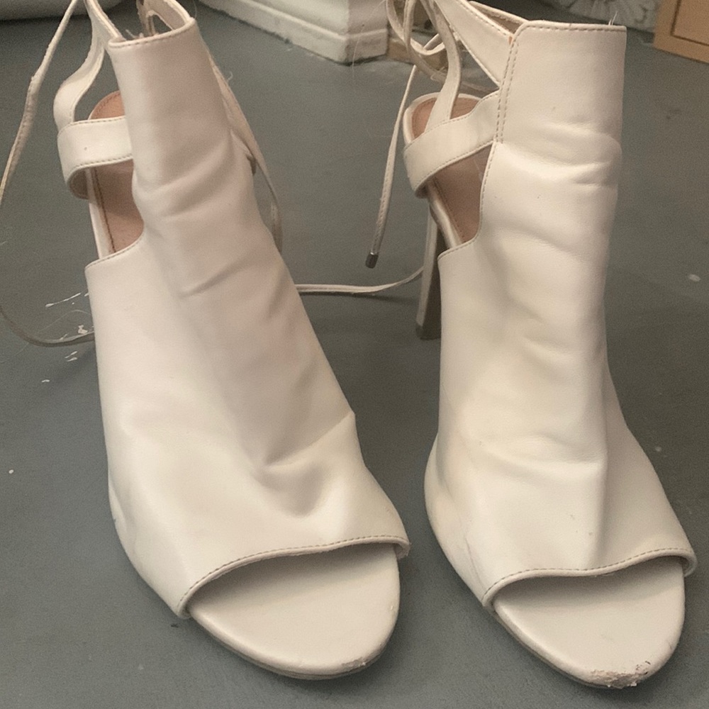 Cream colored heels